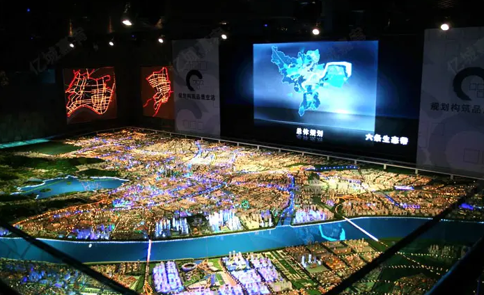 多媒體模型沙盤