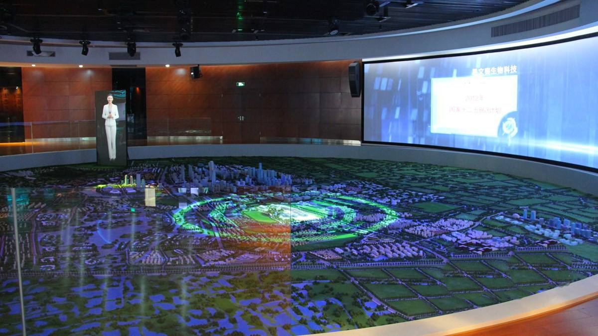 數(shù)字投影沙盤